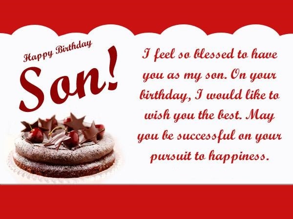 Religious Birthday Quotes for Son from Parents